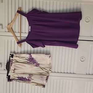 Ricki top ( size 14) plus selected Femme shorts(large)
